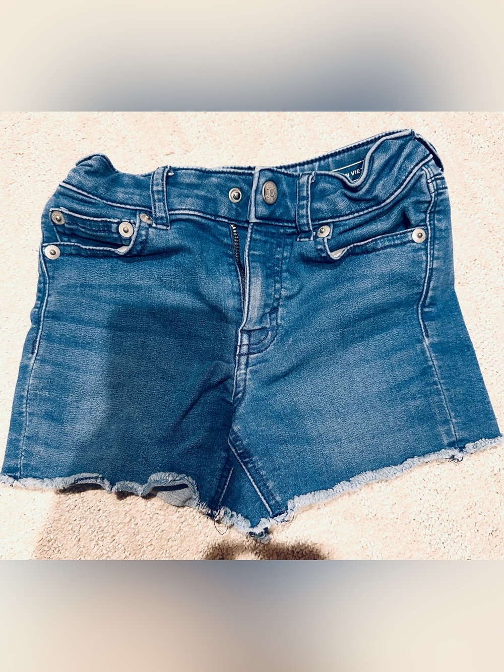 Vineyard Vines Dark Blue Denim Cutoff Shorts